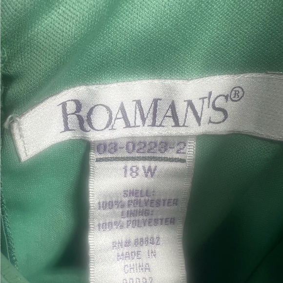 Romans, Size 18W, Multi Colored, Flowing, Zip Up Dress. K16 - Picture 2 of 10